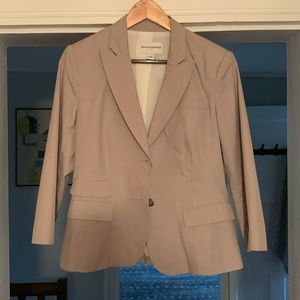 Banana Republic Cotton Suit Jacket size 8